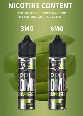 MSDS সার্টিফিকেট সহ VGOD Vape Juice E-Liquid 5mg 6mg নিকোটিন সল্ট ভ্যাপ লিকুইড ই-জুস