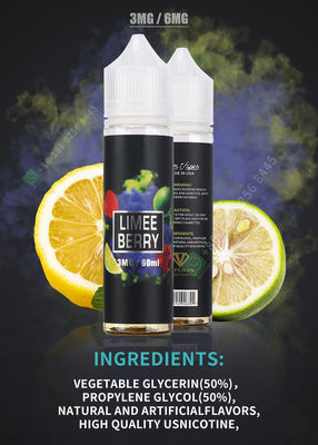 ই সিগারেট ভ্যাপ পেনের জন্য OEM 60ml Vape জুস নিকোটিন লবণ