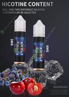 60ml E - Vape পেনের জন্য তরল নিকোটিন লবণ ভ্যাপ জুস
