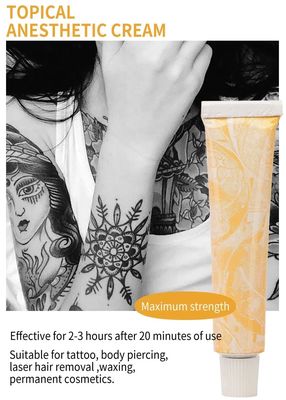 Water-Based Non-Greasy OEM Tattoo Numbing Cream for Pain Relief and Anesthetic