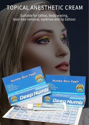 Tattoo Deep Numb Tattoo Numbing Cream Lip Eyeliner Eyebrows Tattoo Piercing Miro-Blading Semi-Permanent Makeup Anesthetic Cream