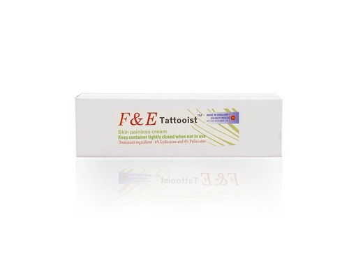 F&E 30g ট্যাটু নাম্ব ক্রিম স্থায়ী মেকআপ লিডোকেন ক্রিম স্থায়ী মেকআপের জন্য ভ্রু ঠোঁটের ট্যাটু মাইক্রোনিডলিং