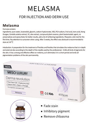 কালো দাগের জন্য Anti UV Meso Melasma Removal Serum Injection 5ml Face Serum