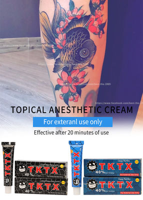 লেজারের চুল অপসারণের জন্য আসল TKTX হলুদ নাম্বিং ক্রিম 10 গ্রাম মাইক্রোনিডলিং