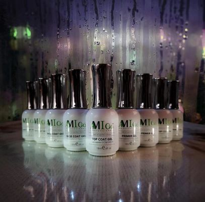 AMIGO সোক অফ জেল নেইল পলিশ 18ml কাস্টমাইজড লেবেল কালার UV LED ল্যাম্প জেল পলিশ