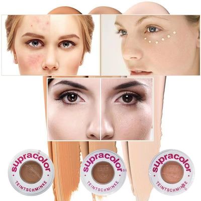 OEM Kryolan মেকআপ ফাউন্ডেশন তেল নিয়ন্ত্রণ সুপারকোলার প্রসাধনী ফেস পাউডার