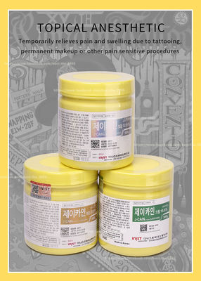 J CAIN 500g 29.9% ট্যাটু নাম্বিং ক্রিম অরিজিনাল কোয়ালিটি গ্রীন লেবেল 15.6%/29.9% OEM প্যাকেজ ভালো দাম