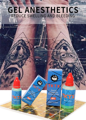 ত্বকের জন্য 40% 15ml 30ml Lidocaine Numbing Gel ব্যথাহীন TKTX অ্যানেস্থেটিক জেল