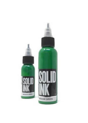 30ML 60ML এয়ারব্রাশ সলিড কালি ট্যাটু কালি মাঝারি সবুজ বিশুদ্ধ উদ্ভিদ সামগ্রী